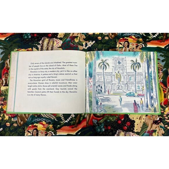 Vtg MCM Book The Islands Of Hawaii by Louis & Richard Floethe 1964 Illustrated - Picture 6 of 11